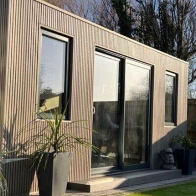 composite slatted cladding