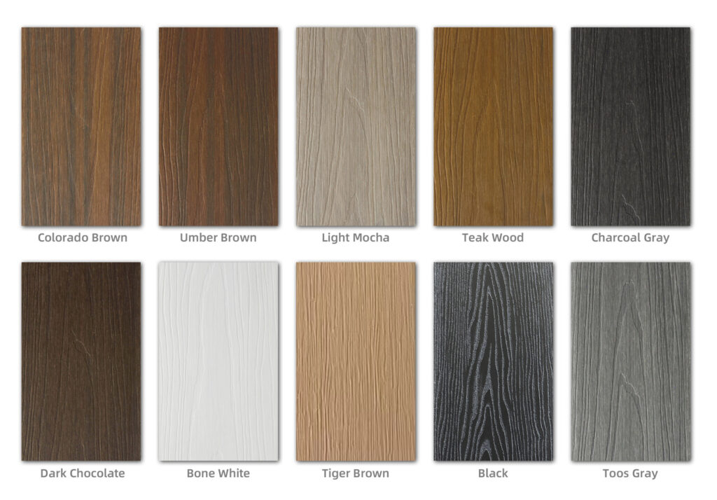 Wpc Polymer Color Wiedehopf | Wood Polymer Composite Decking, Fencing & Cladding